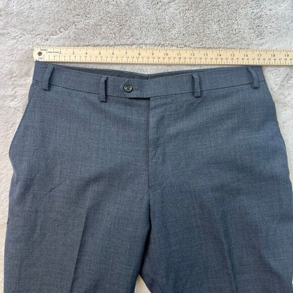 Lauren Ralph Lauren High Performance Wool Dress Pants Mens 36R Grey Trouser - Picture 2 of 7